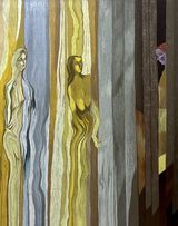 A narrow escape by Maria Kozak contemporary artwork painting