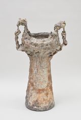 Mosaic Vessel by Masaomi Yasunaga contemporary artwork sculpture