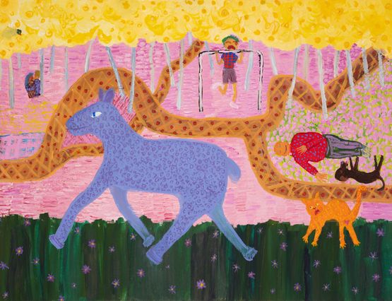 The forest by Sohrab Hura contemporary artwork Works on Paper