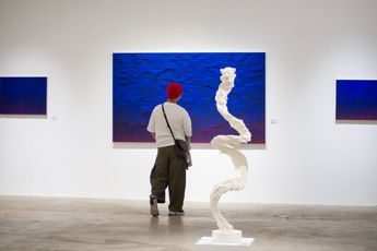Contemporary art exhibition Group Exhibition Holding Structures Soft Bodies at Gajah Gallery Manila Philippines