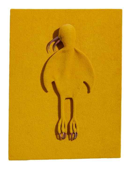 Bird by Permindar Kaur contemporary artwork Sculpture