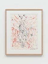 Untitled by Georg Baselitz contemporary artwork drawing