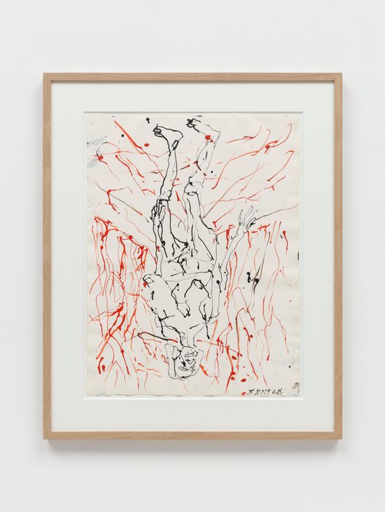 Untitled by Georg Baselitz contemporary artwork Drawing