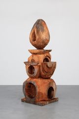 Mystery Egg II by Thomas Houseago contemporary artwork sculpture