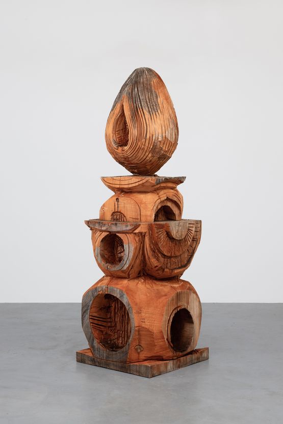 Mystery Egg II by Thomas Houseago contemporary artwork Sculpture