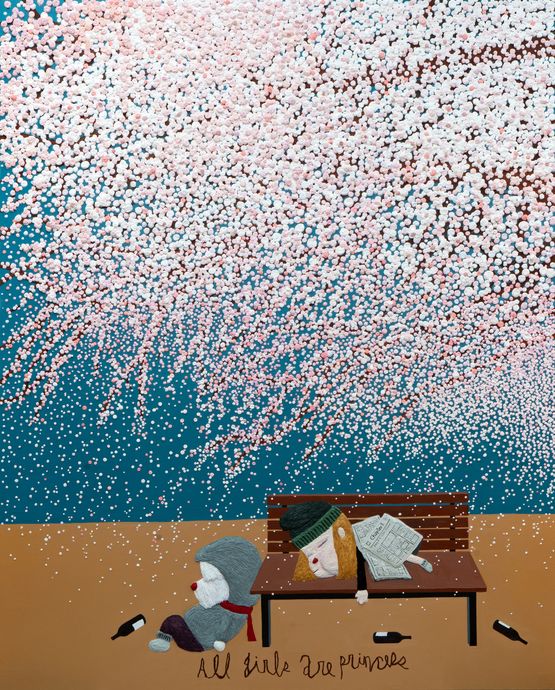 Sara by Woo Kukwon contemporary artwork Painting