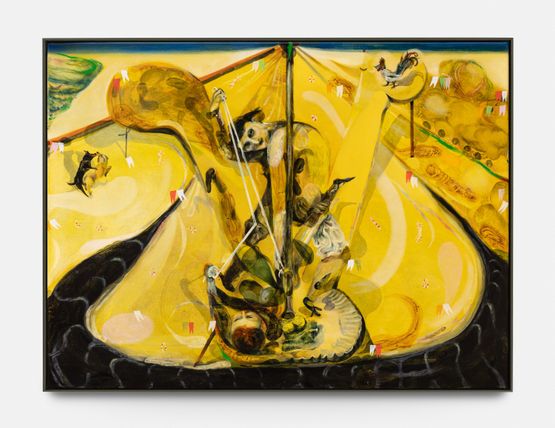Moleque by Guglielmo Castelli contemporary artwork Painting