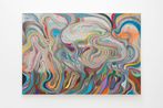 Impermanence 1 ups and downs sketchy but not unfilled with figuring it out by Chris Johanson contemporary artwork Painting