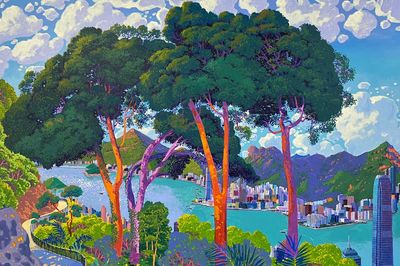 Dream Journey Through Stephen Wong Chun Heis Landscapes