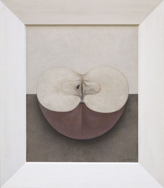 Portrait - Apple No. 2 by Shao Fan contemporary artwork Painting