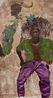 Dans lombre des silences  Dignity 3 by Omar Ba contemporary artwork Painting