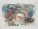 Dazzling jewels Inside the rocks by Tamaris Borrelly contemporary artwork Painting
