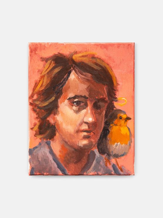 Self Portrait by Charles Hascoet contemporary artwork Painting