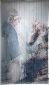 Absurdistan by Sandra Del Pilar contemporary artwork painting textile