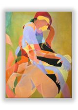 Mariam by Rebecca Bernau contemporary artwork painting