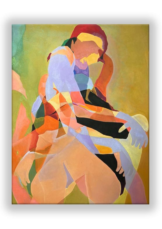 Mariam by Rebecca Bernau contemporary artwork Painting