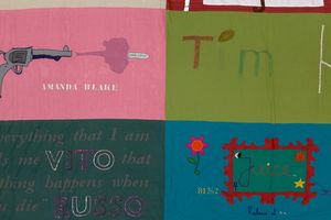Remembering Ally Van Tillo Founder of the UK AIDS Memorial Quilt