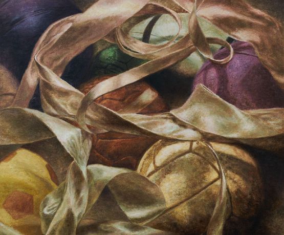 Festival Gliding Over Ritual by Huang Hankang contemporary artwork Painting