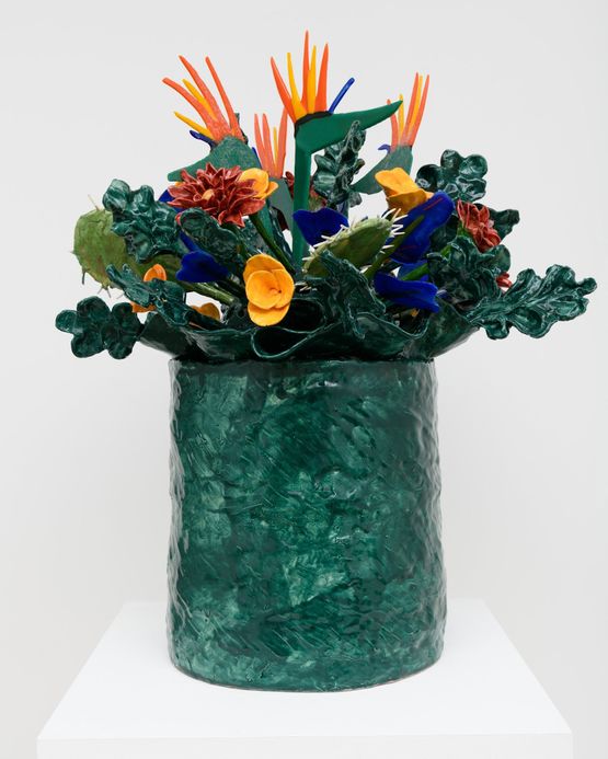 Mix bucket II by Anabel Juarez contemporary artwork Sculpture