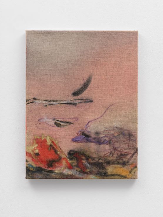 Pink Sky by Leiko Ikemura contemporary artwork Painting