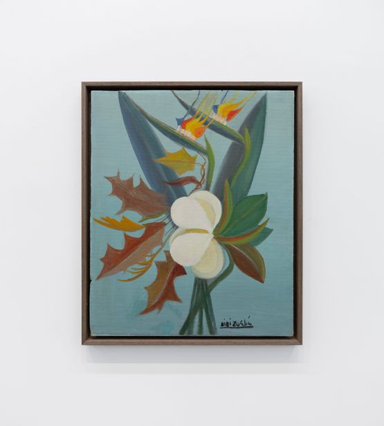 Birds of Paradise by Bibi Zogbe contemporary artwork Painting