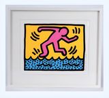 Pop Shop II Plate 3 by Keith Haring contemporary artwork print