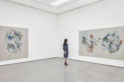 Christine Ay Tjoe Spinning in the Desert at White Cube Hong Kong