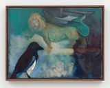 A LadyBird a Lion and a Leg by Justin De Verteuil contemporary artwork painting