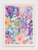 My crocus in a hidden garden by Sarah Ann Weber contemporary artwork Works on Paper