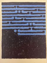 Untitled 13.9.59 by Gordon Walters contemporary artwork painting works on paper