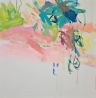 Terrace extending to nature by Gillian Rosselli contemporary artwork Painting
