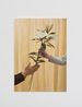 Lilies 2 After Filippo Lippi by Paul Winstanley contemporary artwork Painting
