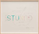 Study for STUNGUN by Richard Jackson contemporary artwork drawing painting works on paper