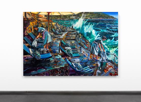 Howards House Formentor by Rex Southwick contemporary artwork Painting