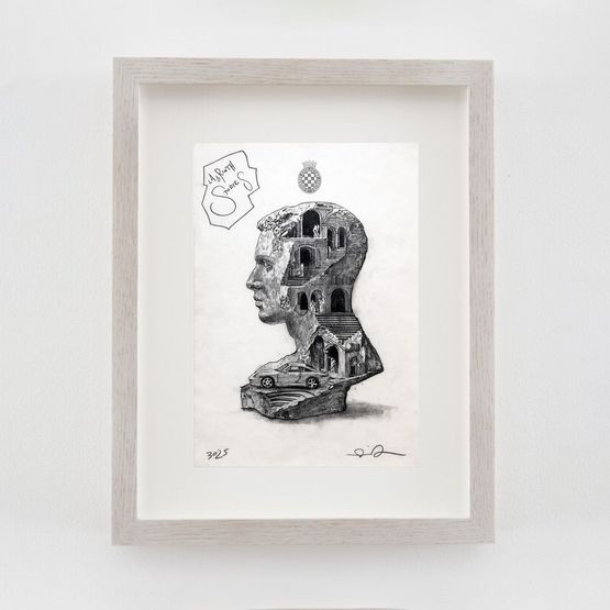 Goodwood Road Racing Company Labyrinth Studies by Daniel Arsham contemporary artwork Works on Paper