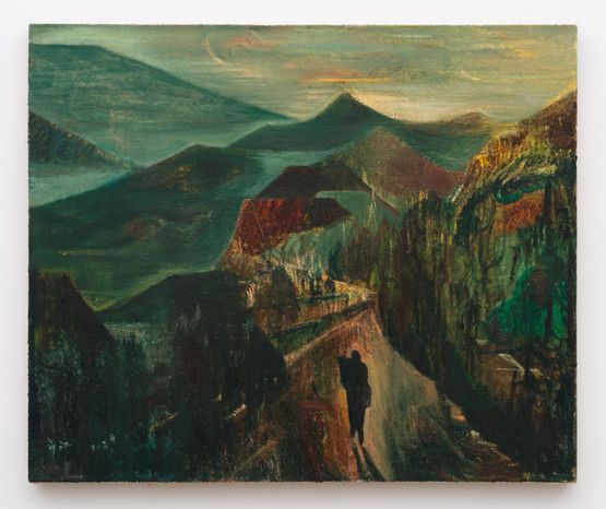 En Route by Xiao Jiang contemporary artwork Painting