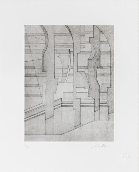 Studies from a Sculpture Garden 3 by Seher Shah contemporary artwork Works on Paper