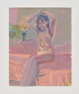 Pastel colors by Ataru Sato contemporary artwork works on paper