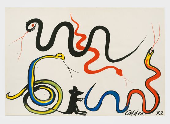 Untitled by Alexander Calder contemporary artwork Works on Paper