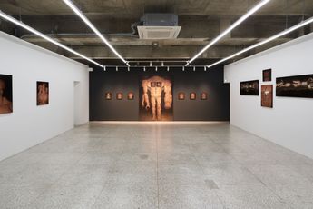 Contemporary art exhibition Seungwan Ha Patchwork at THEO South Korea