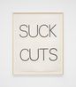 Suck Cuts by Bruce Nauman contemporary artwork Print