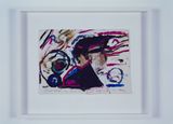 Beim Necken von Leuten Studie by Franz West contemporary artwork works on paper