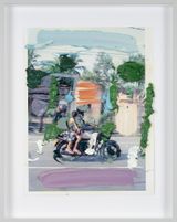 Akurata Beach by Erik Schmidt contemporary artwork painting