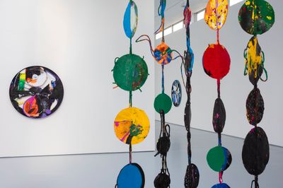 Rachel Eulena Williams Cascading Canvas Assemblages
