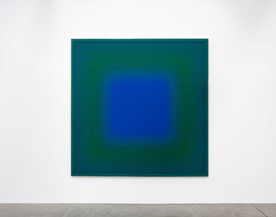 Feeling the way...then there is blue for G.B. by Jonny Niesche contemporary artwork Painting