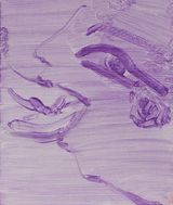 Blowjob Tears by Sofia Mitsola contemporary artwork painting works on paper