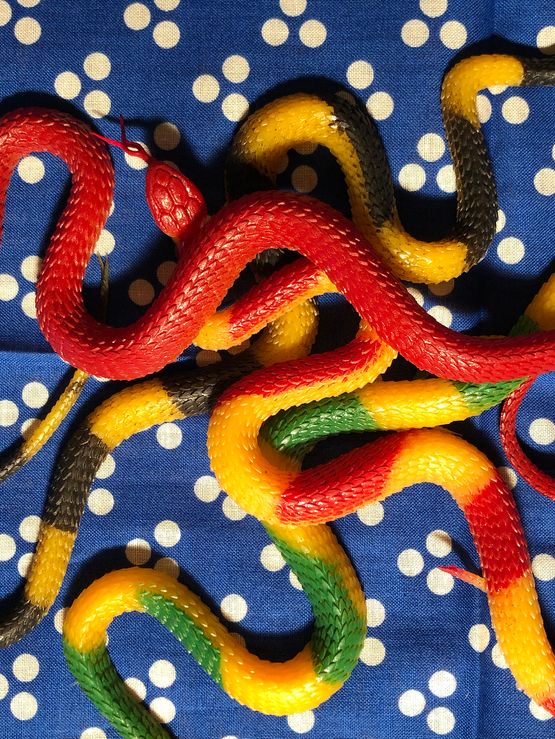 Snakes on a Bandanna by Roe Ethridge contemporary artwork Photography