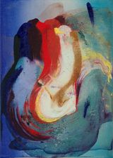 Peak by Ragna Bley contemporary artwork painting