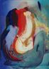 Peak by Ragna Bley contemporary artwork Painting