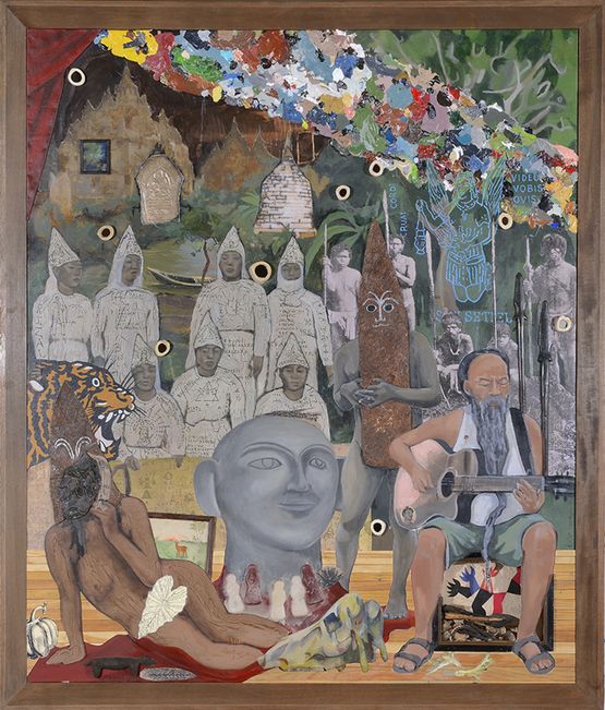 Fabricated Sanctum by Kawayan De Guia contemporary artwork Works on Paper